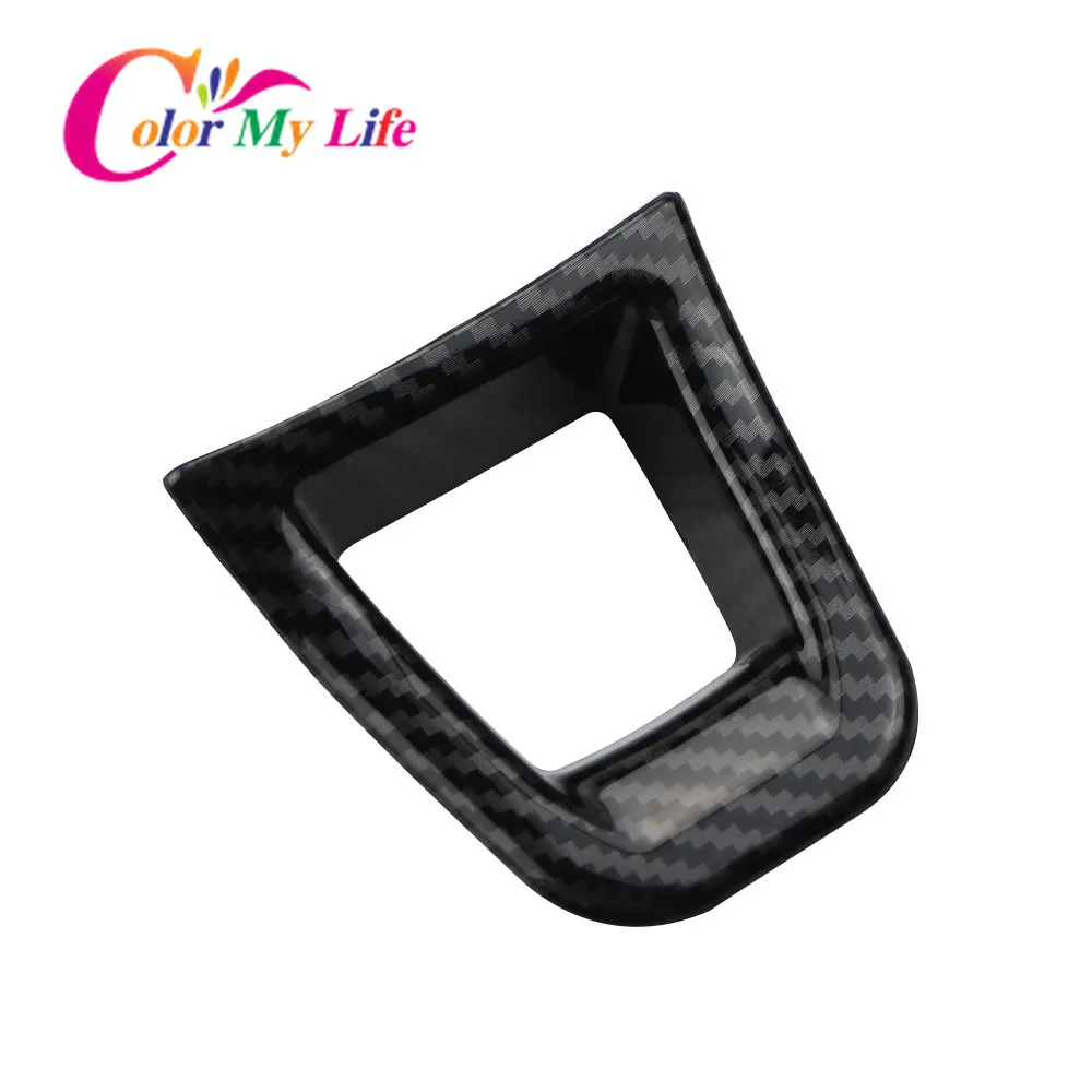 Car Styling Stickers ABS Steering Wheel Panel Decoration For Volkswagen VW Golf 7