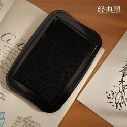 Vintage - Inspired Large Ink Pad for Stamping and Scrapbooking Projects (2 black)