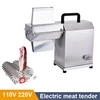 110V 220V Electric Meat Beef Tenderizer Machine Commercial Table Top Steak Meat Tenderizer Stainless Steel 1