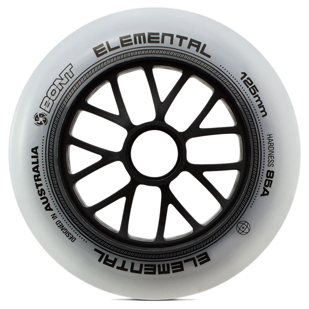 BONT Inline skate wheel Speed skate wheel Elemental 125mm Road skates wheels Outdoor wheels