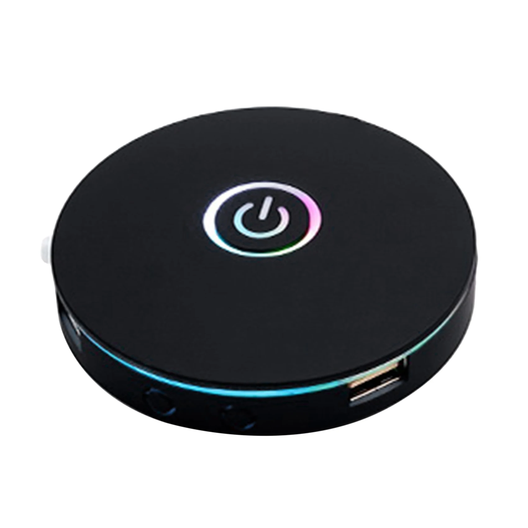 

Компьютерный переключатель с RGB-эффектом и внешней кнопкой питания, подходит для Интернет-кафе, дома, офиса (черный)