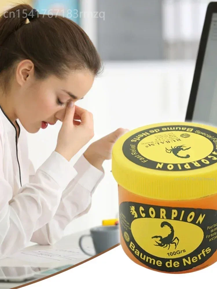 30g Ointment Scorpion Peppermint Cream Rheumatism Low Back Pain Sciatica Bruises Cramps Relieves Muscle Fatigue nail fungus remover pain analgesic cream