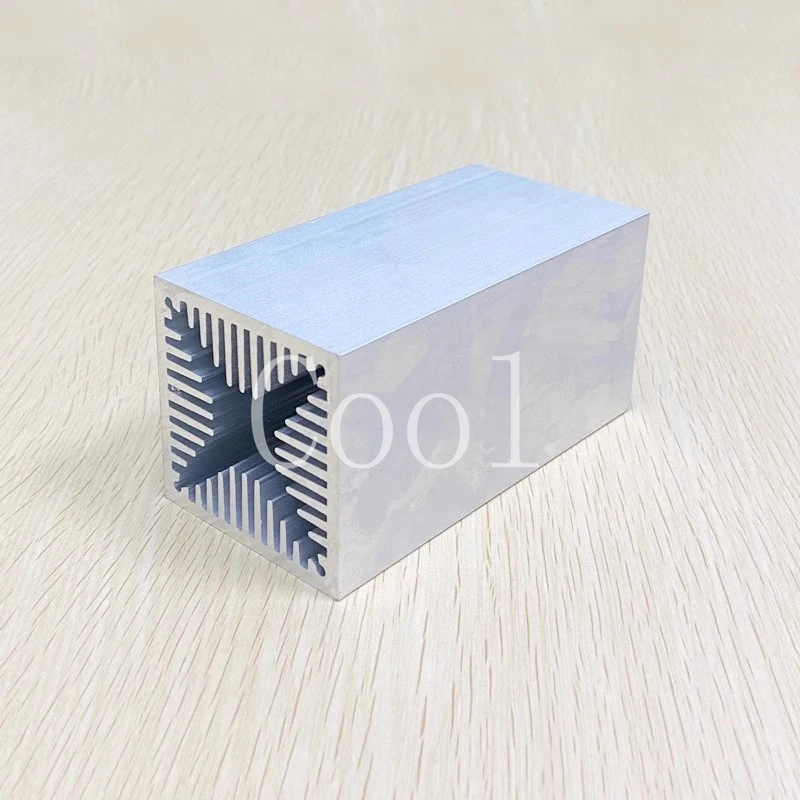 Transistor heat sink 50*50*150mm Transistor Heat Sink With Fan Powerful Tube Radiator Wind Tunnel Aluminum Heat Dissipation