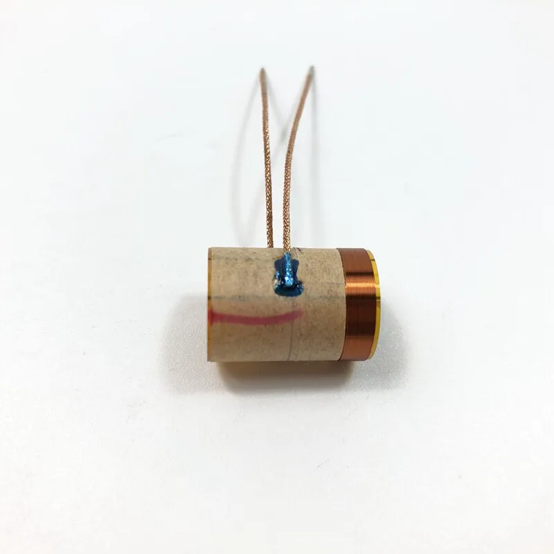 14.3mm / 14.3 코어, 풀레인지 보이스 코일, 스피커 수리 부품. 총 높이 20mm. 와이어 4mm.