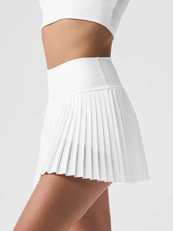 NewTennis Skirt Casual Breathable Pleated Sports Short Skirt Women's Two-piece Quick-drying Anti-exposure High Waist