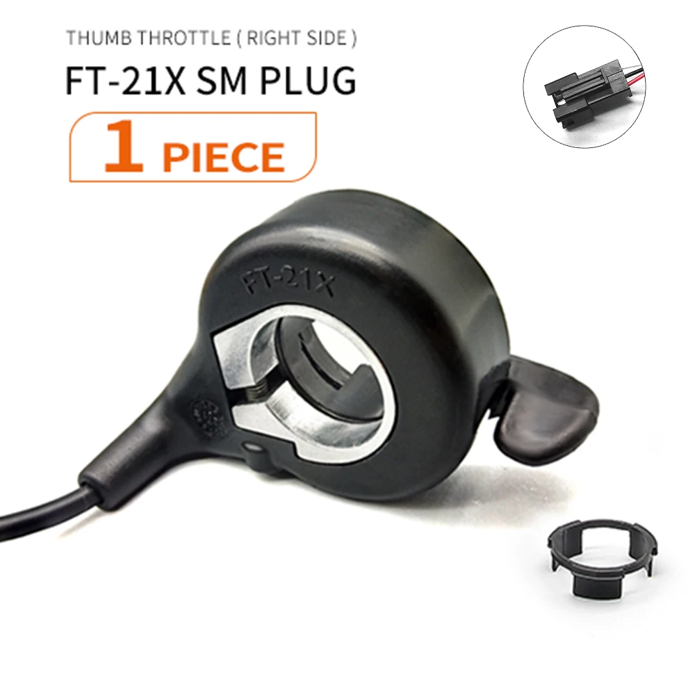 Electric Bicycle and Scooter Universal Finger Thumb Throttle with Waterproof SM Plug