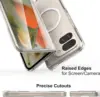 Case for Google Pixel 9 Pro Fold for Magsafe Magnetic Wireless Charge Clear Thin Hard PC Phone Case with for Pixel 9 Pro Fold 6