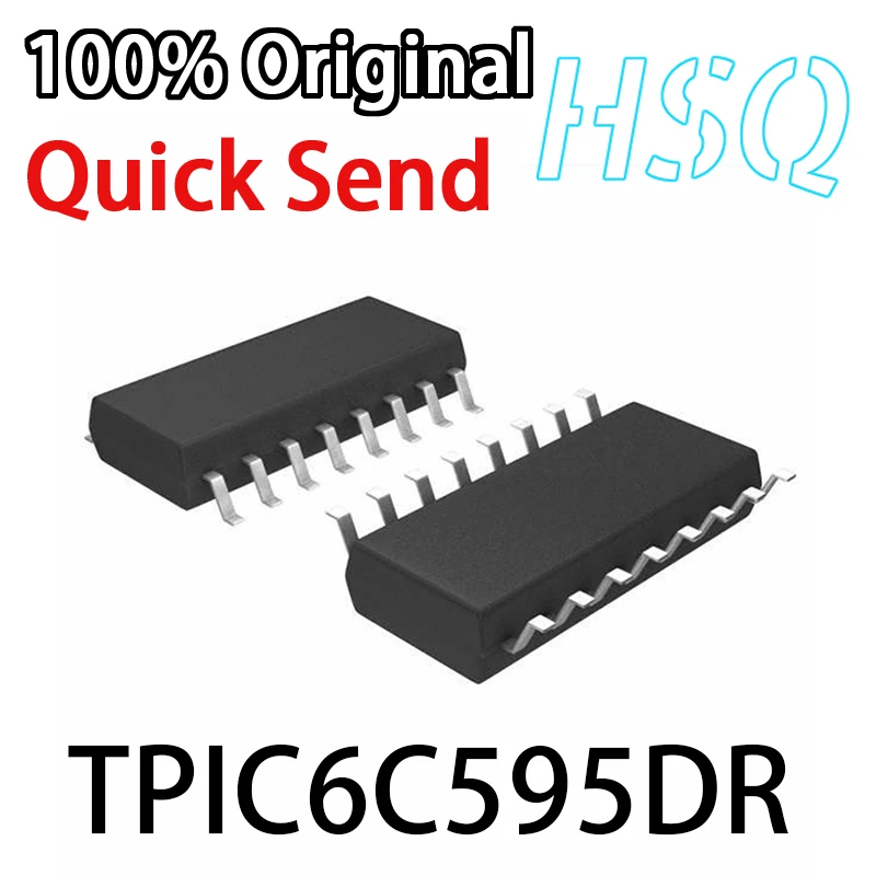 

5PCS TPIC6C595DR TPIC6C595D TPIC6C595 Shift Register SOP16 New Original