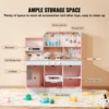 VEVOR Pretend Play Cooking Toy for Kids Chef Playset Kitchen Accessories with Lights & Sounds for Toddles Girls Boys Ages 3+ 6