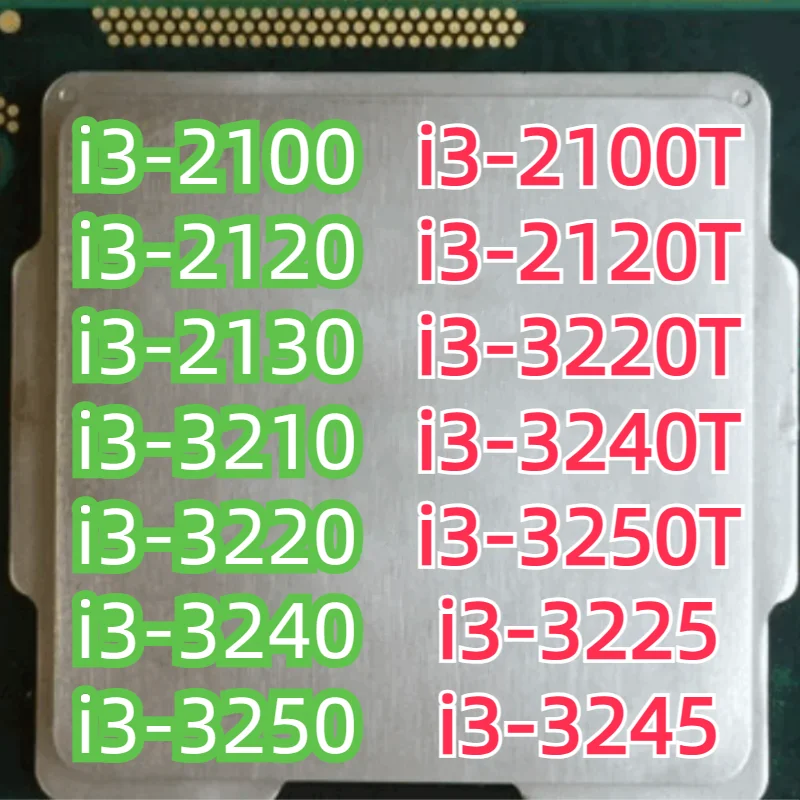 I3 3220 3240 3210 2100 2120 2130 3225 3245 3220T 3240T 2100T