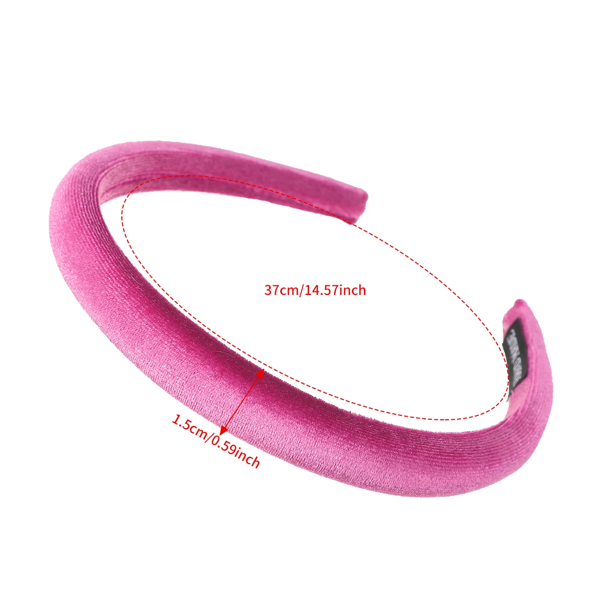 Sponge New Hair Hoops Headbands Ladies Party Festival Red Black Hairbands Headwear For Women Fashion Elastic Hair Accessories