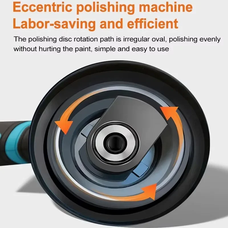 Wireless Polishing Machine for Car 12V Cordless Polisher 8 Gears Automotive Electric Waxing Repairing Wireless Sander Polish