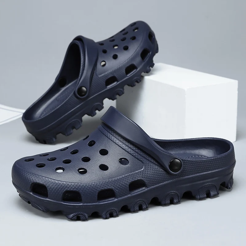 50 51 Big Size Summer Slippers Beach Sandals Women Platform Sandals EVA Soft Slides Men Slippers