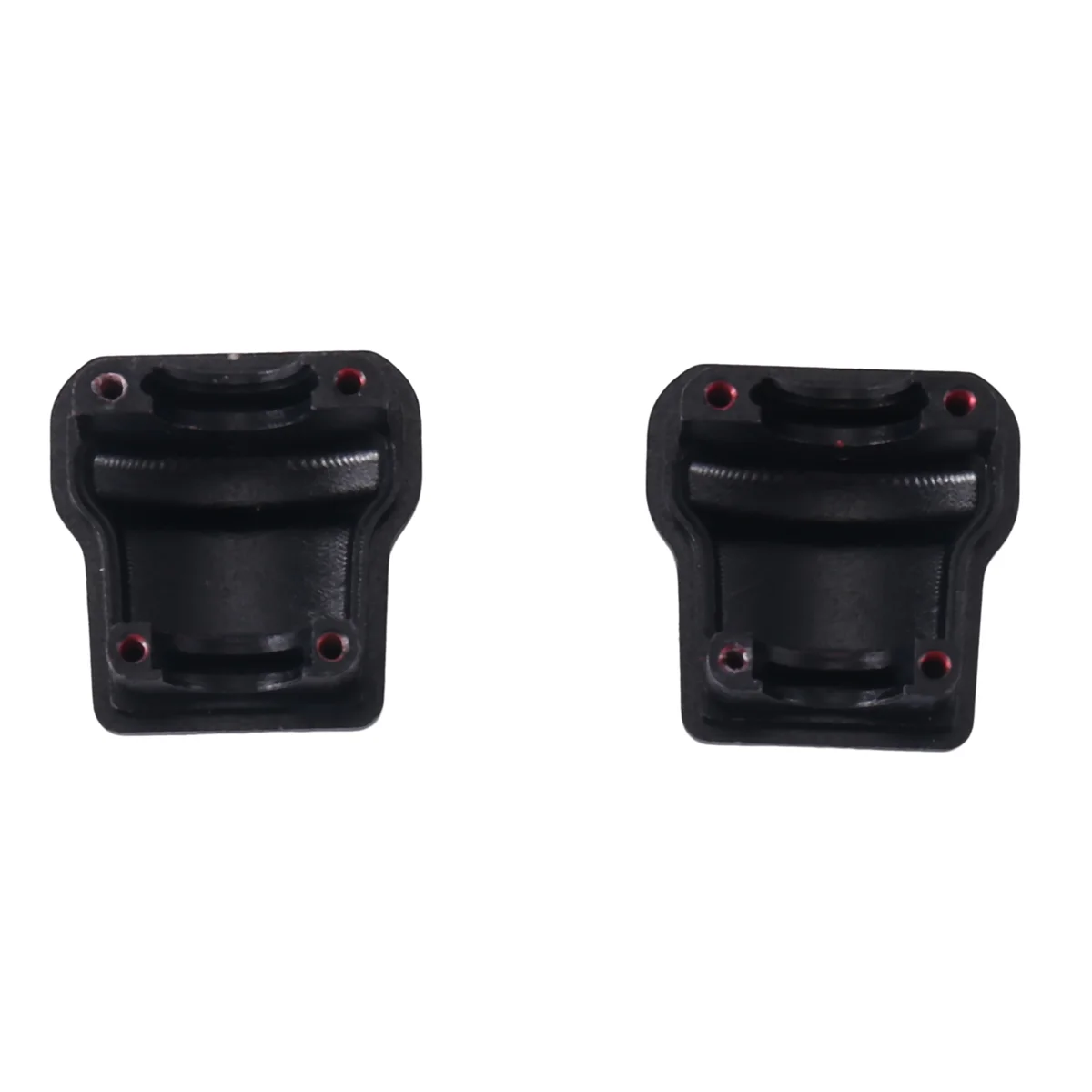 

2 шт. металлическая передняя и задняя ось крышка Diff крышка 9787 для Traxxas TRX4M 1/18 RC Гусеничный автомобиль Запчасти для модификации аксессуары, 2
