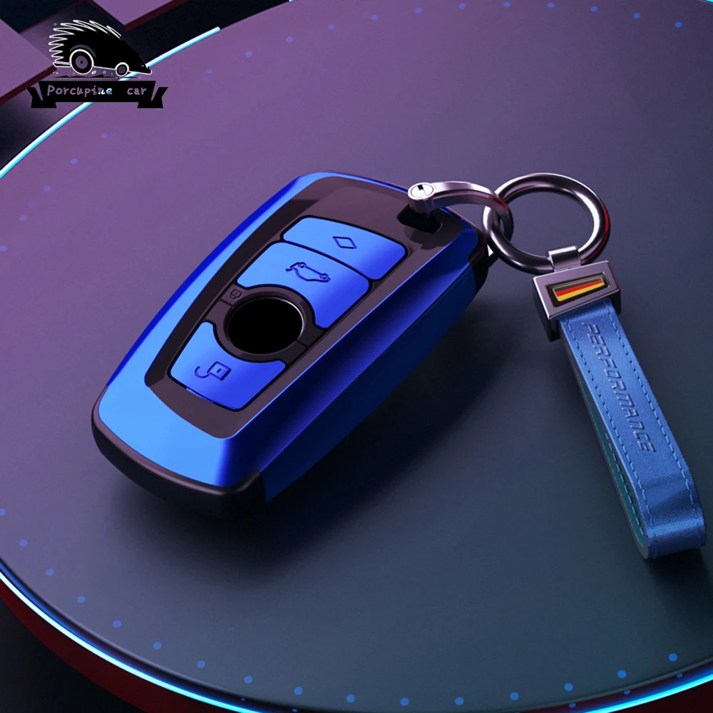 PC Car Key Case Cover For Bmw F20 F30 X4 I3 M3 M4 F31 F34 F10 F11 X3 F25 1 3 5 Series Styling Protection Bag Accessories