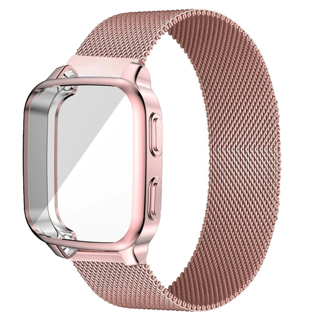 Milanese Loop Magnetic Strap with 2-in-1 Case