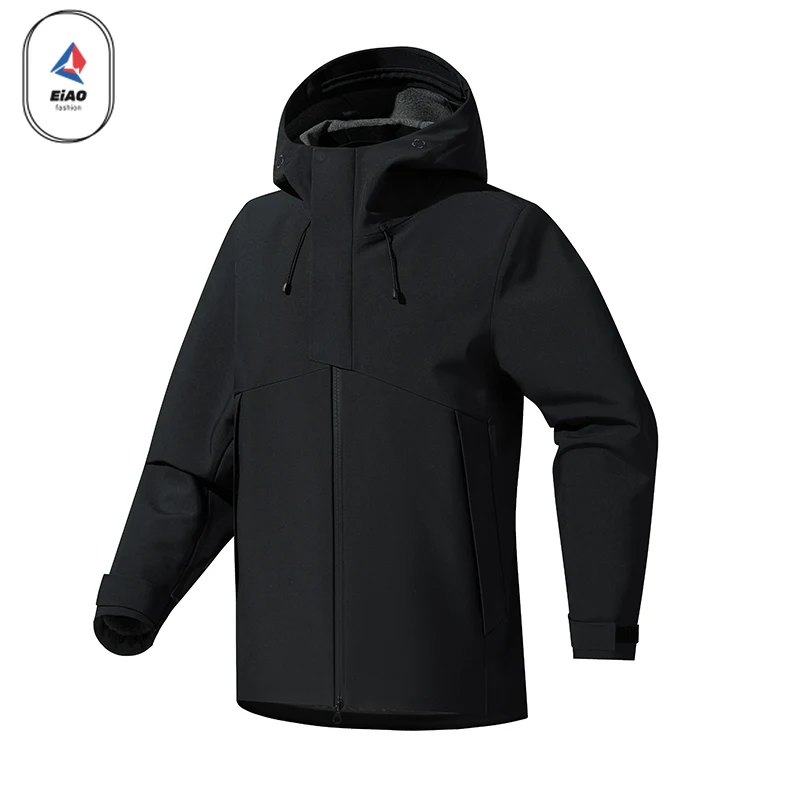 EIAO Yama Style Rain Jacket Men 2025 Travel Jogger Rainproof Windproof Windbreaker Autumn Fashion Soft Shell Hooded Coat Wome
