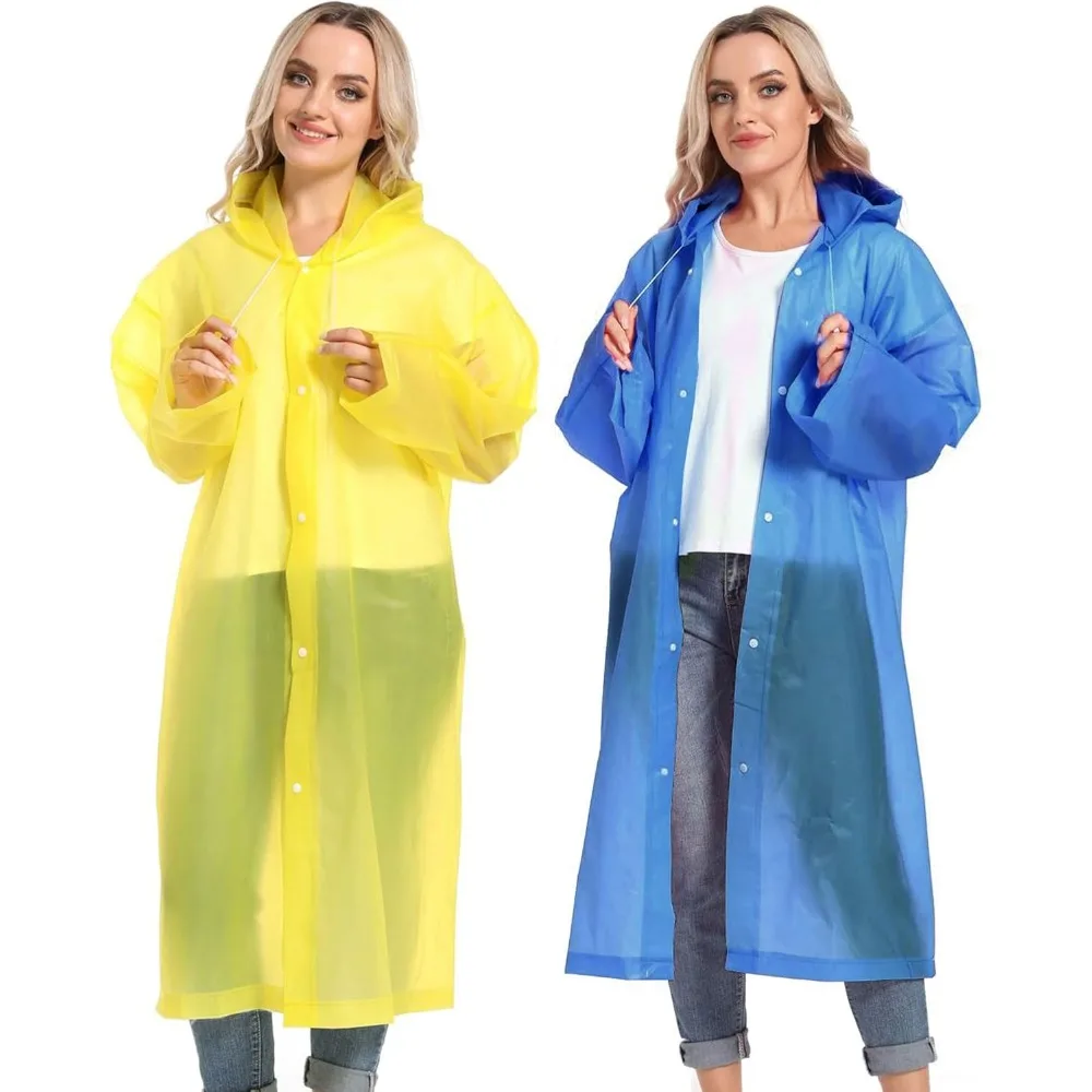 Reusable Waterproof Rain Poncho 4