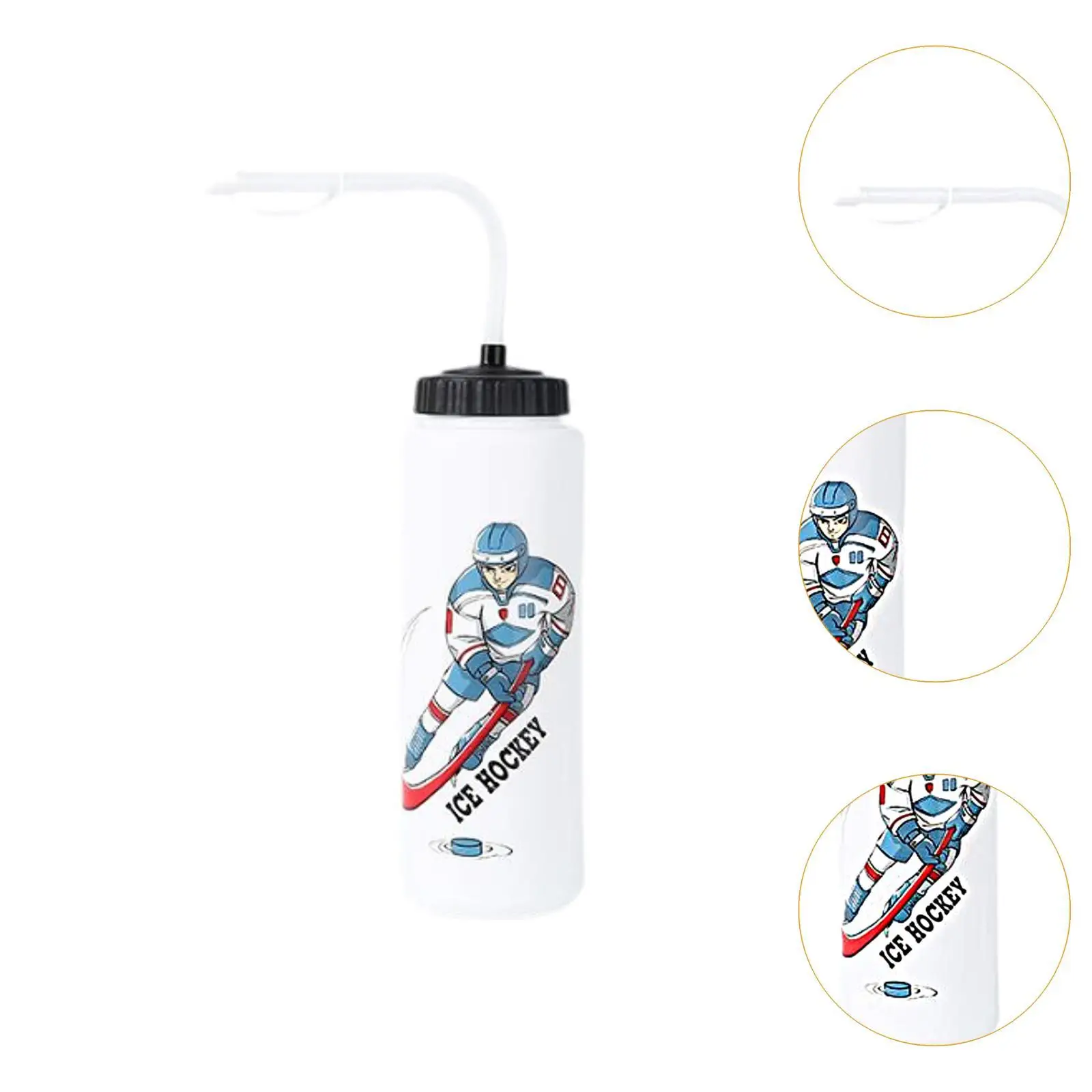 Hockey Water Bottle Sports Water Bottle 1L Capacity Portable Drinking Cup