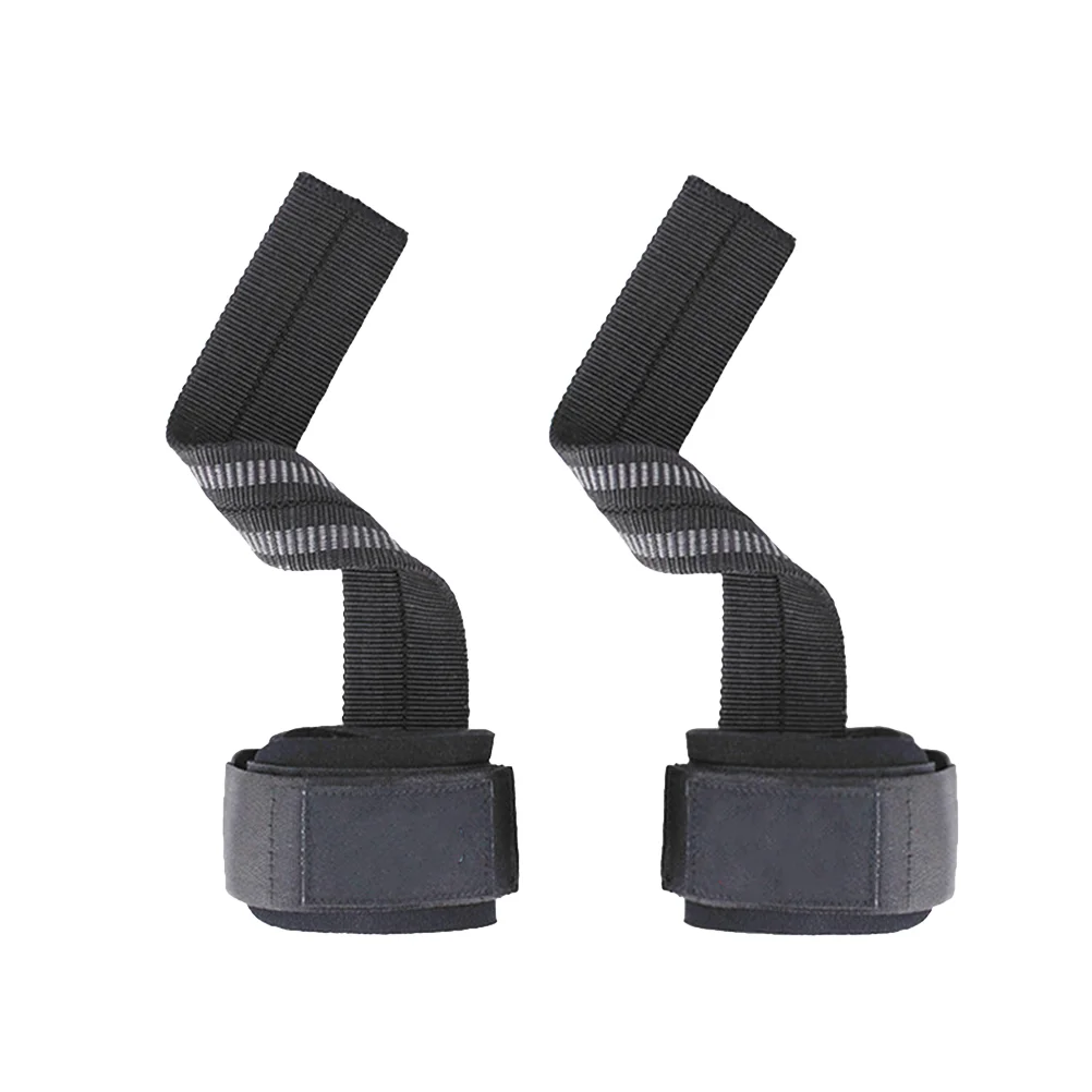 1 Pairs WeightLifting Straps Gym Fitness Wrist Wrap Bodybuilding