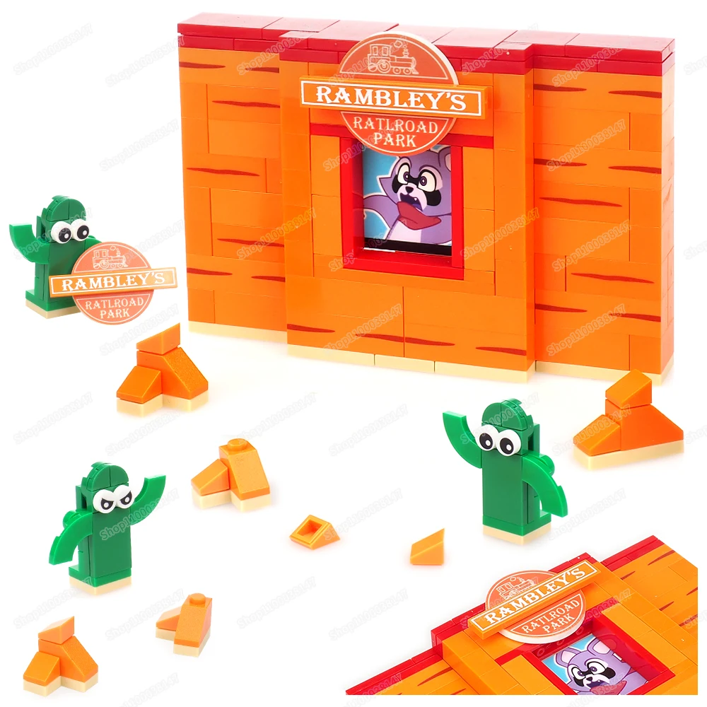 

Вывеска «Парк индиго», настенный строительный блок, вход, исследование животных, ведущие фигурки, приключения, ужасы, модели, подарок для детей, игрушка