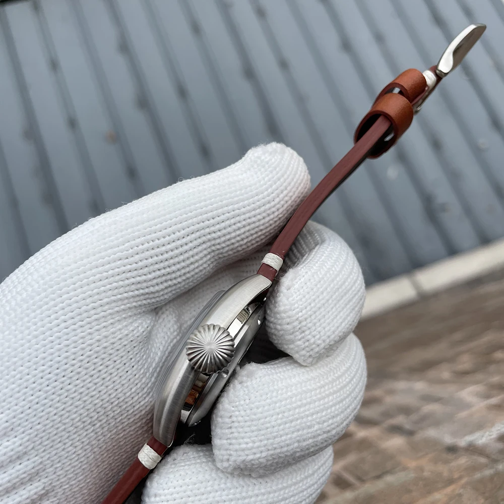 Steelfler-ユニセックススイスライトウォッチ,防水腕時計,高級