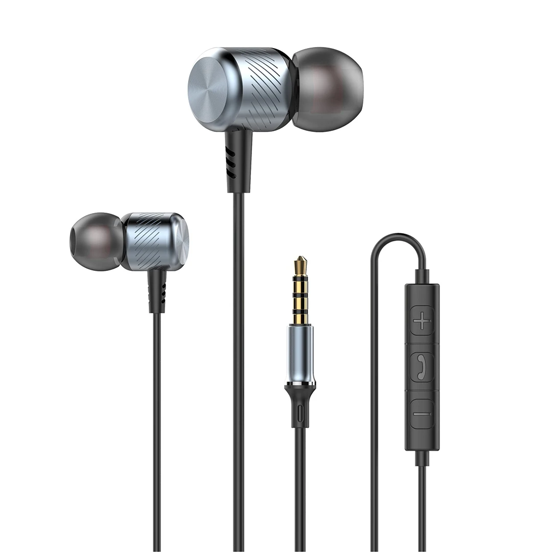 EARDECO Bass Wired Headphones with Metal Stereo Sound