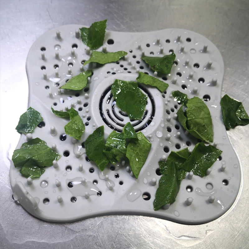 Hair Catcher Hair Stopper Plug Trap Shower Floor Drain Covers Sink Strainer Filter Bathroom Kitchen