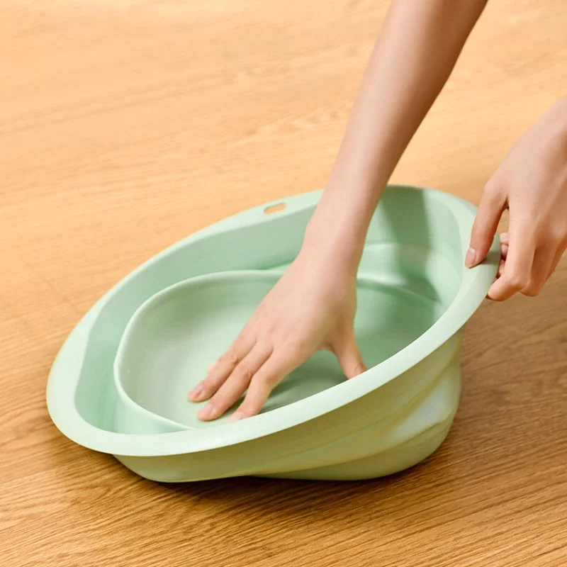 Telescopic Foldable Basin Portable Compression Basin Washbasin Silicone Travel Ultra Light Household Sink