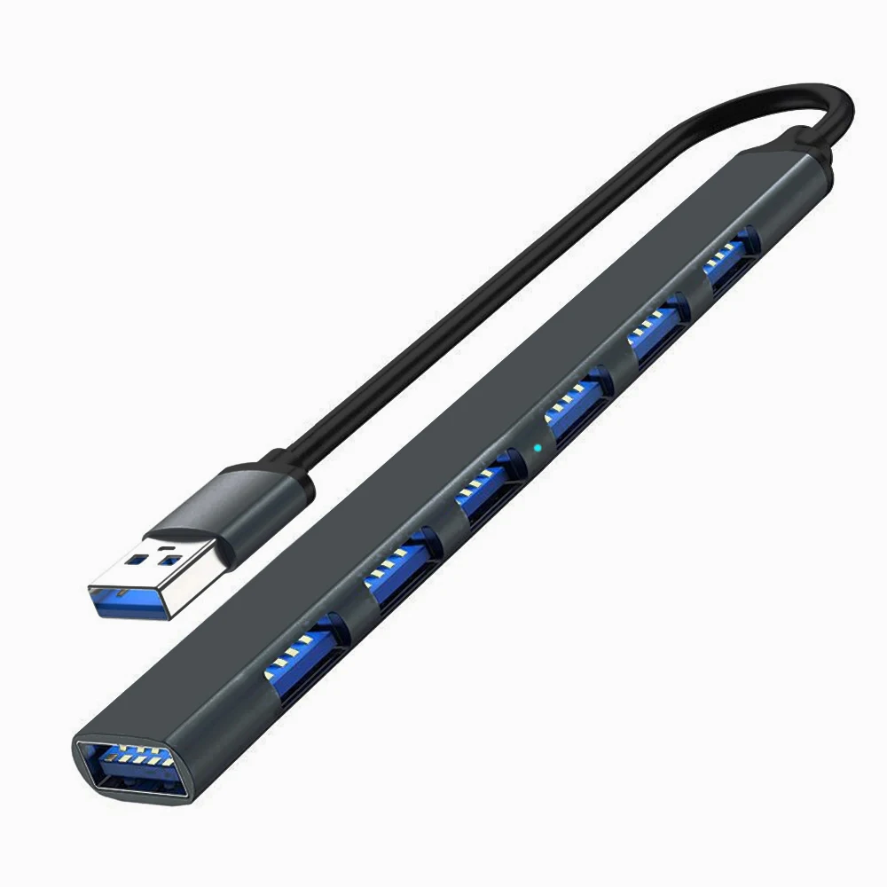 7port USB Black