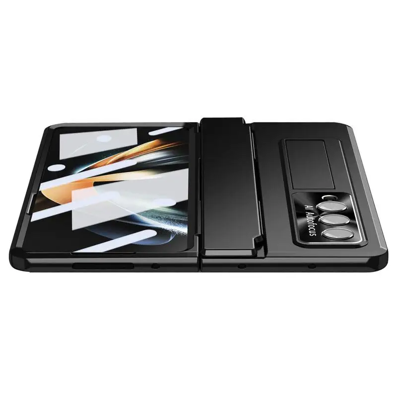

Гальванический чехол для Samsung GalaxyZ Fold 4 Fold4 Zfold3 5G, задняя крышка из углеродного волокна с рисунком для Samsung GalaxyZ Fold4, чехол