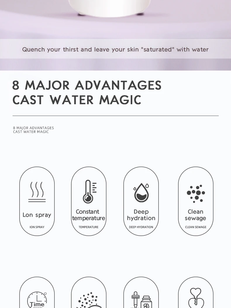 Nano Facial Steamer – Portable Warm Mist Spa Humidifier for Deep Hydration