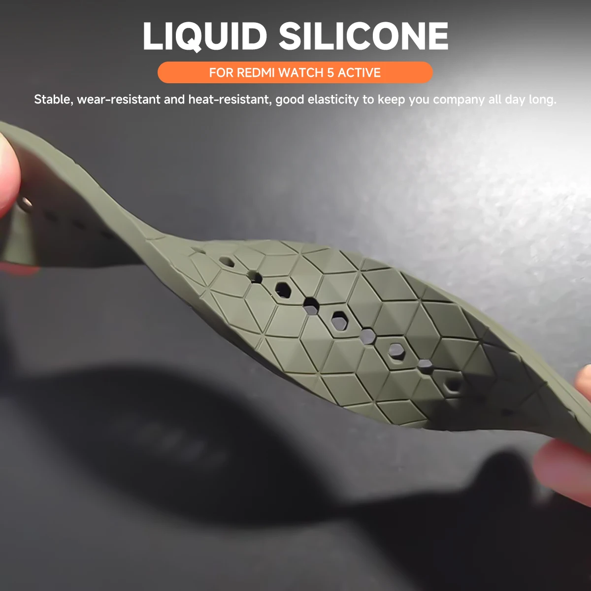 Silicone Protector Case with Breathable Strap - Anti-Drop Soft Shell