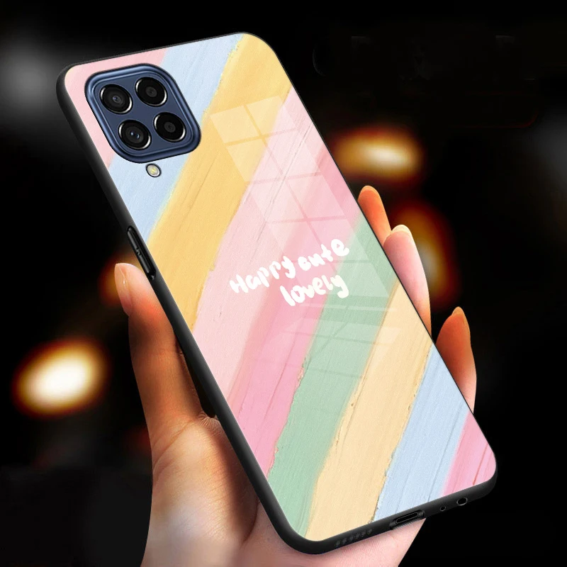 Rainbow Glass Hard Protective Phone Case - Ultra Anti-Vibration Cover