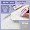 M&G 1+4 Pencil Eraser Useful Labor-saving Push Pull Rubber Creative Wiping Stationery For Kids Students Drawing Writing School 2