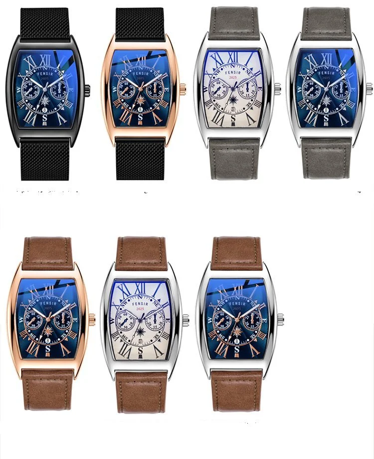 Luxury Men's Quartz Wrist Watch With Transparent Backing_voghion.com