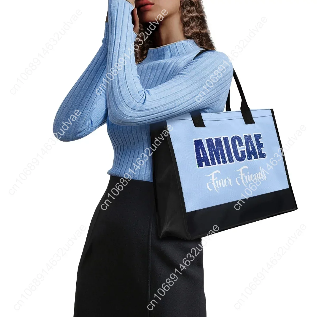 Zeta Amicae Bags for Women Luxury Design Handle Vintage Girls Handbag Portable Trendy Ladies Shoulder Bag Wedding Birthday Gift