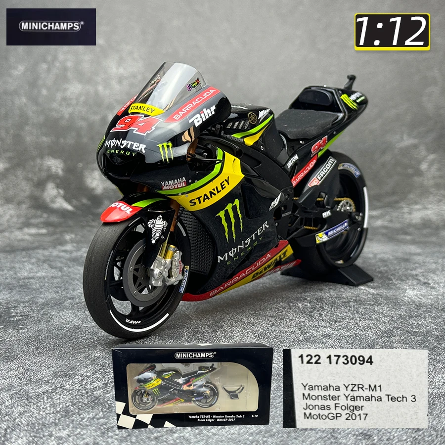 Minichamps 1/12 New FOR YZR-M1 RC213V GP11 Metal motorcycle