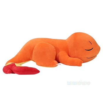 New Original Sleep Charmander Plush 35cm Pokemon Pillow Soft Stuffed Toy Japan Anime Dragon Plush Doll Gift for Children 2