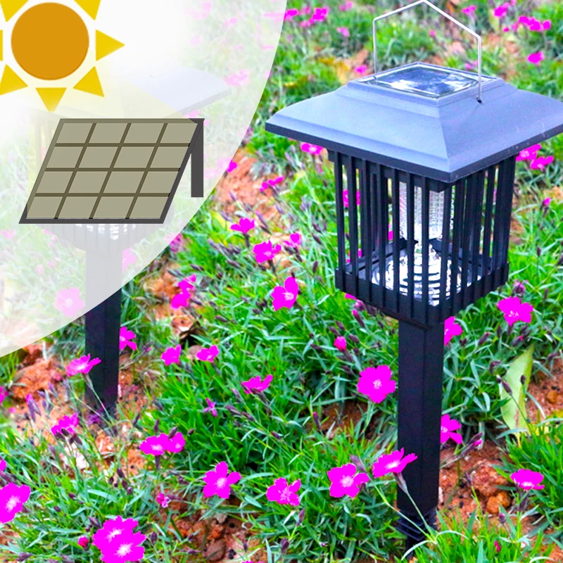 Oudoor Solar Powered Mosquito Killer Lamp Portable Radiationless Mosquito Repellent Mute Insect Trap Mosquitoe Eliminator mosquito killer lamp mosquito lamp insects repeller