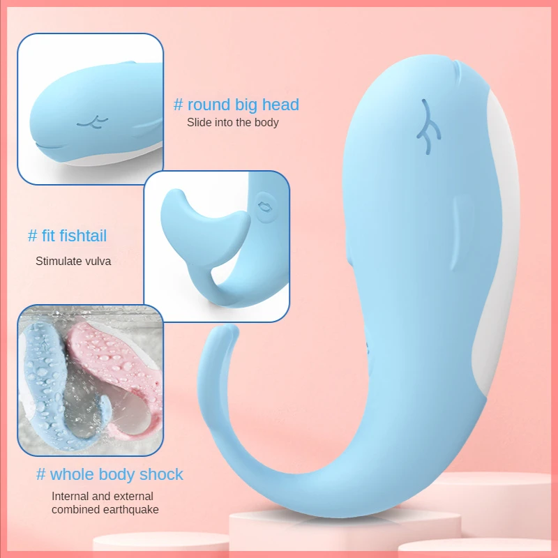 Wireless Remote Control Vibrator Female Masturbator Thermostatic_voghion.com