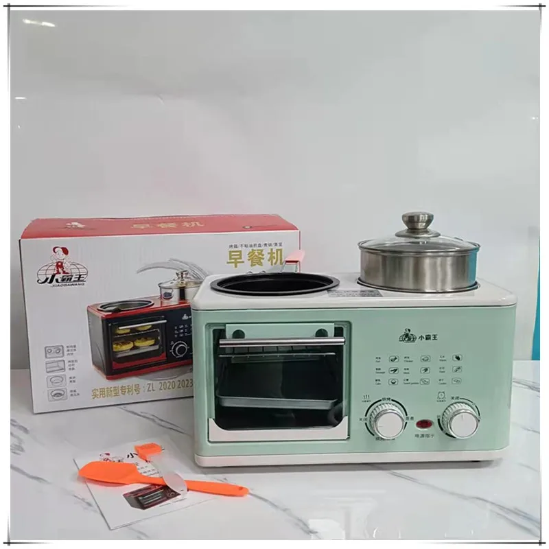 4-in-1 breakfast machine Multi-functional automatic home cooking, stewing, frying and baking one multi-stove breakfast machine