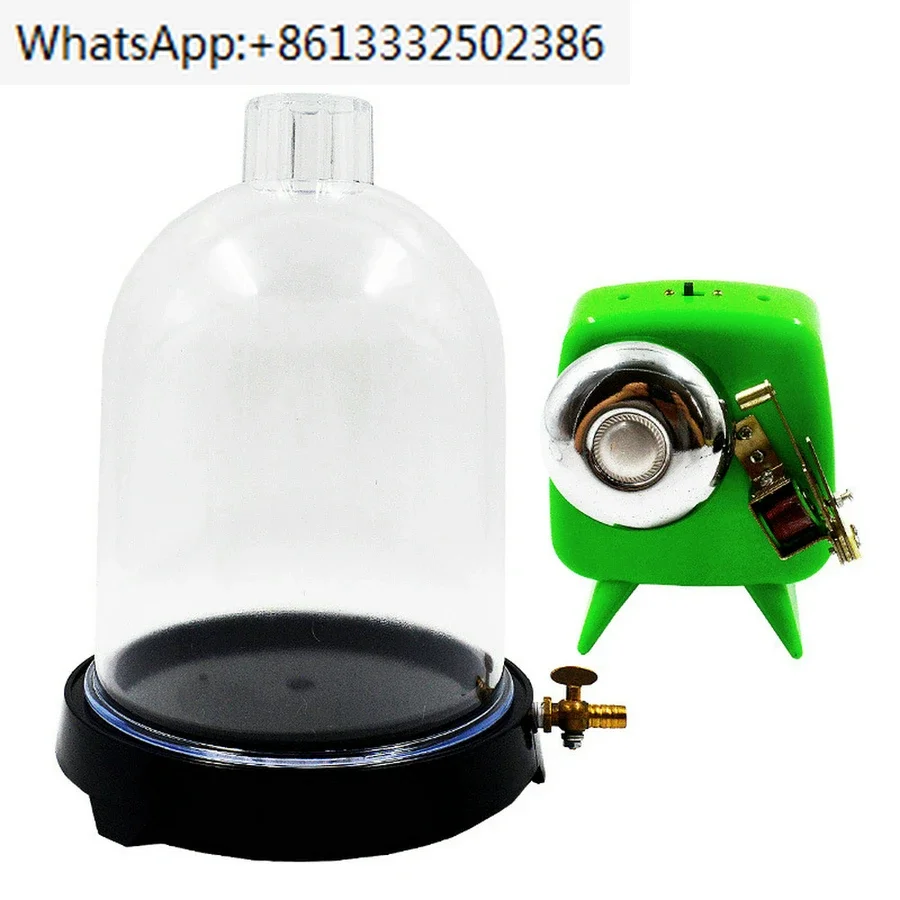 

Vacuum Hood Suction Disc Bell In Vacuum Laboratory Plastic Jar Sound Physics Scientific Experimental Tool