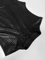 Ladies' sexy jumpsuit, fashionable versatile jumpsuit, black handsome jumpsuit, elegant jumpsuit 754 - Image 6
