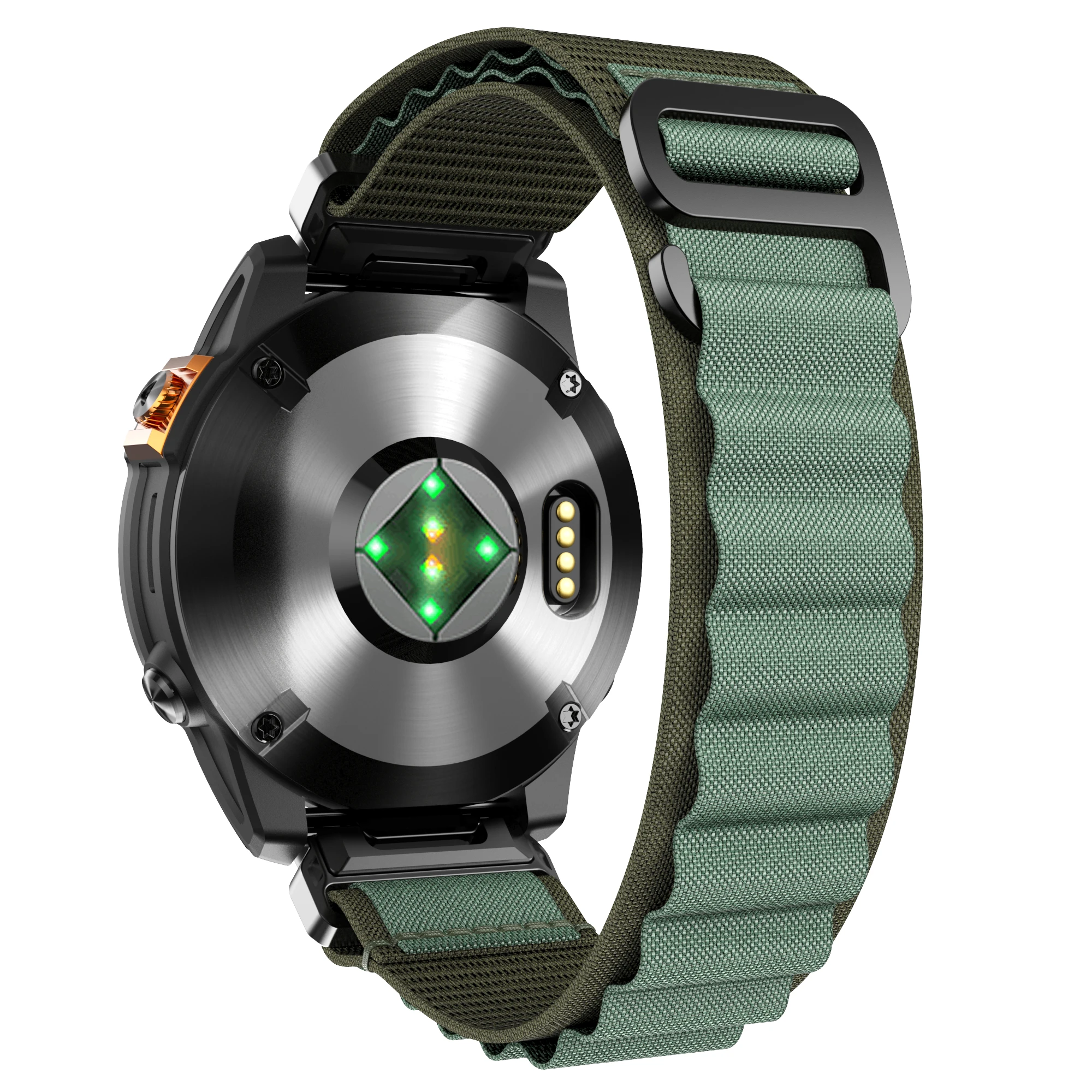 Durable QuickFit Outdoor Sports Nylon Watch Band - 22mm/26mm