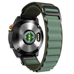 Durable QuickFit Outdoor Sports Nylon Watch Band - 22mm/26mm for QuickFit 22mm (Army Green)