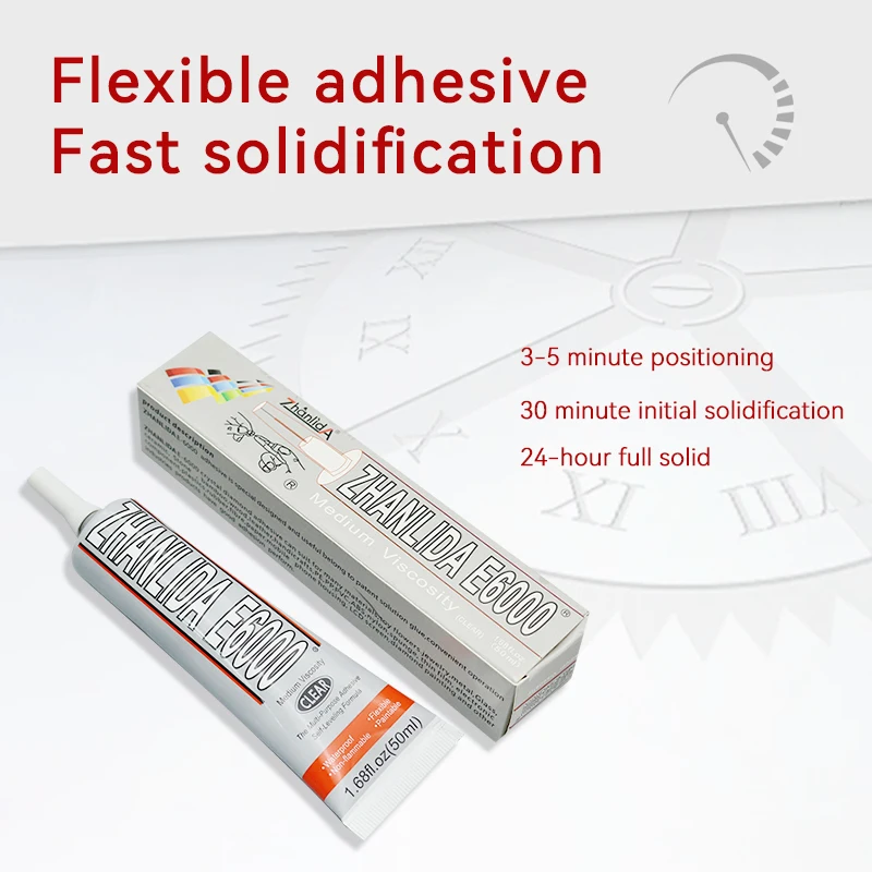 Jewelry Rhinestone Glue E6000 Clear Contact DIY Pen For Phone Case Handicrafts Repair Kawaii Plush Toys Ring Gemstone Clothes 6