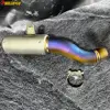 Titanium Alloy for Kawasaki ZH2 2020-2023 H2 H2SX H2SX SE Handmade Motorcycle Exhaust Slip-on Link Pipe Escape Moto Muffler
