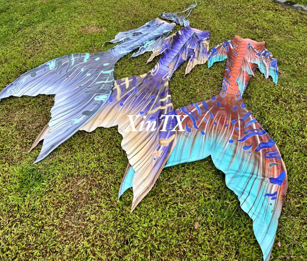 マーメイドテールセット 高品質大人のマーメイドテールプレミアム品質ダイビング水泳ショー非