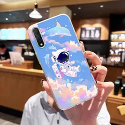 Shockproof Clear Soft Silicone Back Cover for Vivo T3X 5G (TM2838)
